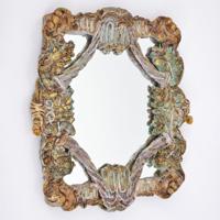 Ceramic Mirror, Manner of Georges Jouve - Sold for $1,664 on 02-17-2024 (Lot 175).jpg